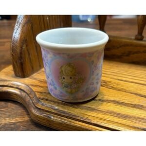 Vintage Precious Moments candle holder, trinket box